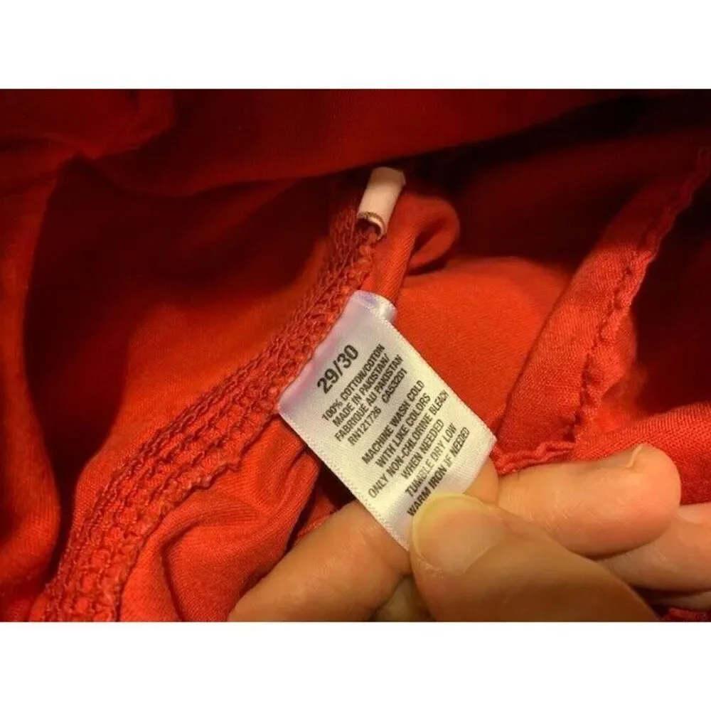 AEROPOSTALE SIZE 29X30 RED PANTS